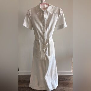 Showpo White Button-Front Jumpsuit